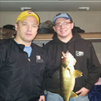 Ice house rental Walleye